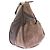 Clutch Fendi To You in pelle e camoscio marrone - vista 3