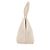 Borsa a mano By Far in pelle beige con rilievo alligatore e oro - vista 4