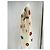 Autre Marque Long cardigan écru ROSE CARMINE avec broderie de fleurs Beige - vue 4