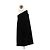 Vestido corto strapless negro Tibi - vista 3