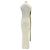 Vestido maxi asimétrico de seda blanca Loewe Blanco - vista 2
