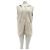 Autre Marque Ärmelloser ecrufarbener Cardigan Beige