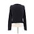 Alaïa Marine Wollcardigan Marineblau - Ansicht 2