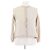 Stouls Cardigan aus Wolle und Leder Weiß