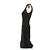 Alaïa Ärmelloses Strickkleid Dunkelgrün - Ansicht 4