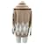 Autre Marque Beige-weißer Zip-Pullover  - Ansicht 2