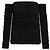 Autre Marque Top ROHE nero a spalle scoperte con maniche lunghe