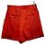 Pantalones cortos de lino SéZane burdeos - vista 2