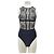 Autre Marque Body de encaje negro transparente ETAM
