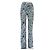 Pantalones Paco Rabanne con estampado floral azul de algodón