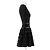 Alaïa Skaterkleid aus Wolle schwarz langarm - Ansicht 3
