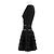 Alaïa Skaterkleid aus Wolle schwarz langarm - Ansicht 4