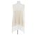 Top sin mangas blanco roto Hermès de viscosa