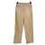 Levi's Beige gerippte Hose "Ribcage Straight Ankle"