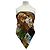 Top senza spalline in seta La Prestic Ouiston multicolore