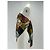 Top senza spalline in seta La Prestic Ouiston multicolore - vista 4