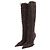 Botas Nina de ante marrones Paris Texas Castaño