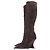 Botas Nina de ante marrones Paris Texas Castaño - vista 2