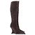 Botas Nina de ante marrones Paris Texas Castaño - vista 3