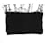 Khaite Sciarpa in cashmere nera Nero - vista 3