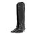 Anine Bing Botas de tacón de cuero charol Negro