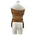 Autre Marque Top de cuello shingle camel Camello - vista 2