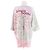 Autre Marque Camiseta REVOLVE tie dye rosa de algodón XL - vista 2
