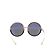 Linda Farrow Gafas de sol redondas Negro - vista 2