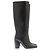 Hermès Botas de cuero negras Negro - vista 4