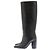 Hermès Botas de cuero negras Negro - vista 5