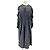 Autre Marque NYNNE Schwarzes Maxikleid mit gerafften Ärmeln