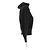 Chanel Schwarzer Cashmere-Hoodie - Ansicht 3