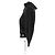Chanel Schwarzer Cashmere-Hoodie - Ansicht 4