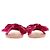 Sandalias espadrilles Manebi de terciopelo rosa - vista 4