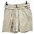 Pantalones cortos beige Isabel Marant Etoile con cinturón delgado