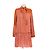 Autre Marque Vestido estampado naranja de viscosa MAX&CO
