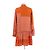 Autre Marque Vestido estampado naranja de viscosa MAX&CO - vista 2
