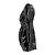 Saint Laurent Paillettenkleid Schwarz - Ansicht 3