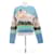 Casablanca Pullover aus Wolle mit Druck Blau  - Ansicht 1