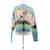 Casablanca Pullover aus Wolle mit Druck Blau  - Ansicht 2