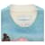 Casablanca Pullover aus Wolle mit Druck Blau  - Ansicht 5