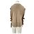 Autre Marque DUPLO Wollpullover beige ärmellos geknotet - Ansicht 2