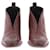 Céline Botines de tacón burdeos - vista 4