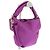 Piccola borsa a mano Jimmy Choo viola in tessuto Porpora