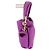 Piccola borsa a mano Jimmy Choo viola in tessuto Porpora - vista 3