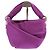 Piccola borsa a mano Jimmy Choo viola in tessuto Porpora - vista 5