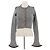 Louis Vuitton Cardigan aus Mischwolle Grau
