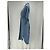 Autre Marque APIECE APART Gestreiftes Midikleid Blau Baumwolle - Ansicht 4