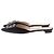 Manolo Blahnik Satin Mules Schwarz mit silberner Strassschnalle - Ansicht 3
