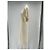 Alaïa Woll-Maxikleid beige - Ansicht 4
